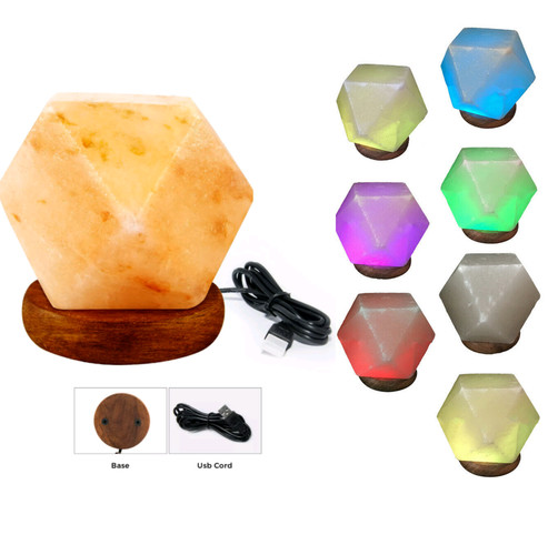 100 natural salt - 100%, lamp