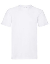 Fruit of the Loom Super Premium T Shirt Mens Plain Heavy Cotton Tee S to 5XL