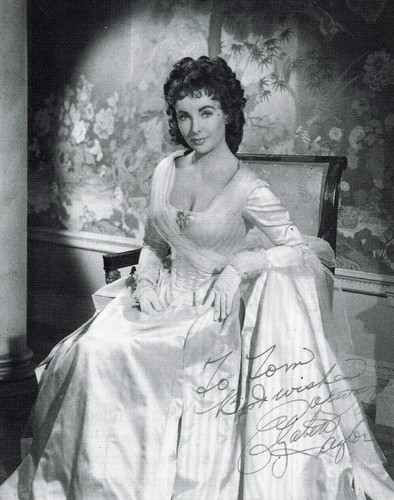Elizabeth taylor signed - taylor,