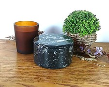 Orthoceras Fossil Round Box