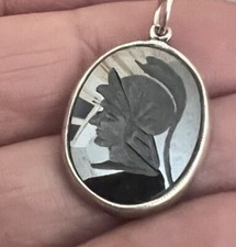 Vintage Sterling Silver Carved