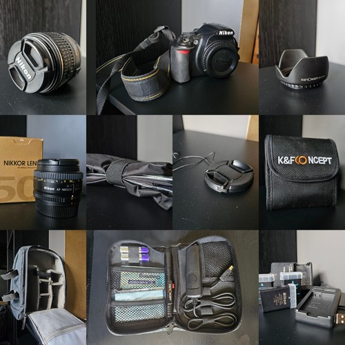 Nikon d3100 dslr 55mm - dslr, 18-55mm