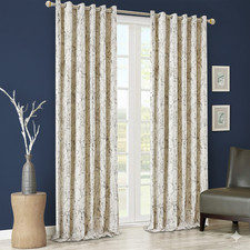 Crushed Velvet Curtains PAIR