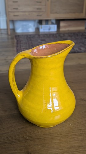 Vintage yellow clay - ,