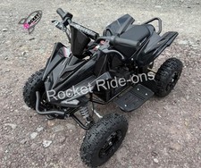 ROCKET RACE X KIDS 36V QUAD BIKE 1000W ELECTRIC BATTERY RIDE ON ATV / IN BLACK