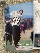 Phil Mickelson Autograph Royal