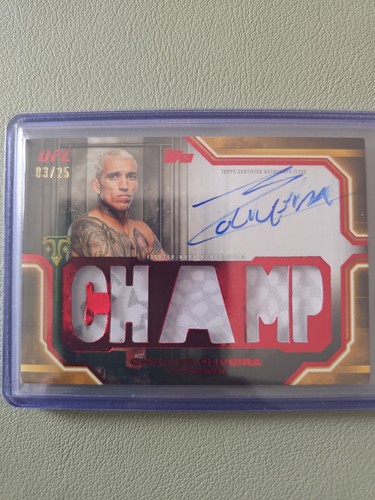 Topps ufc knockout - knockout, triple