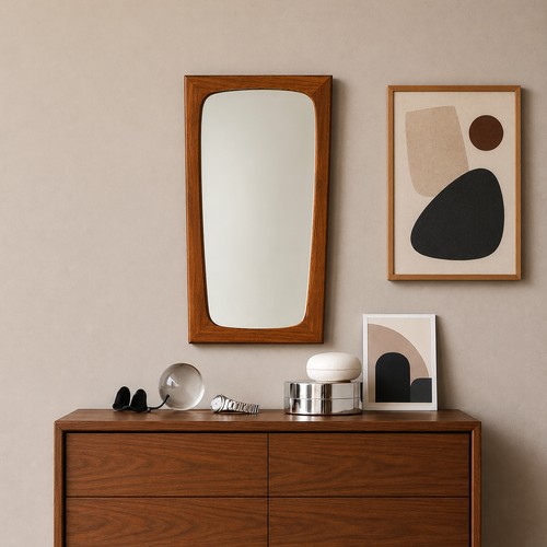 Danish mirror vintage - mirror,