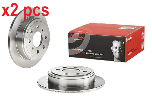 Pcs sides brake disc - x2,
