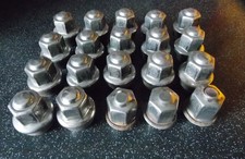 A SET OF GENUINE FORD transit custom 2013 - 2023 ALLOY WHEEL NUTS