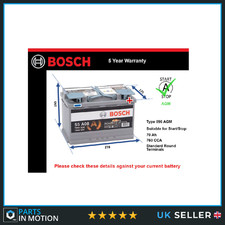 AGM Battery fits LAMBORGHINI