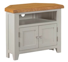 Grey Corner TV Unit Painted