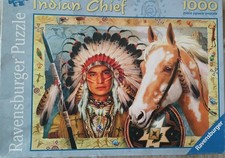 Ravensburger 1000 Pc Jigsaw "Indian Chief"