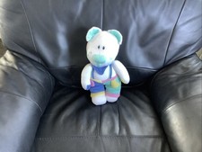 Handmade Knitted Bedtime Teddy Bear Soft Toy Gift for Kids