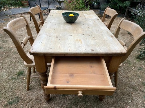 Farmhouse kitchen table - farmhouse, and