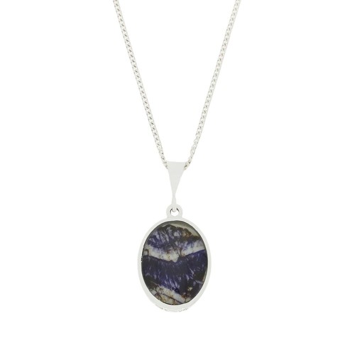 Derbyshire blue john and jet - blue,
