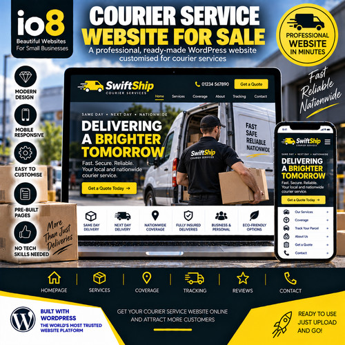 Courier service website - courier, –