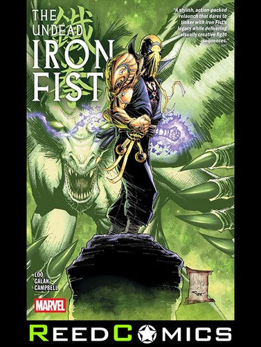 The undead iron fist - fist, graphic