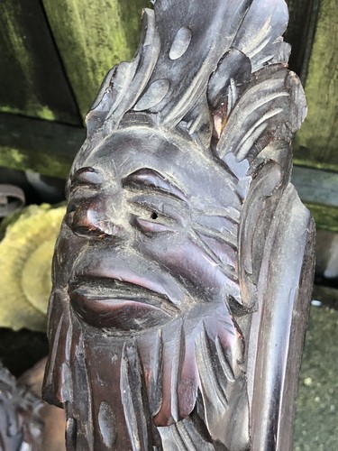 Corbels antique carved wood - antique,