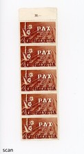 Helvetia 1945 2fr PAX  (PEACE)