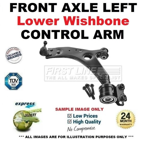 Front axle left lower - lower, wishbone