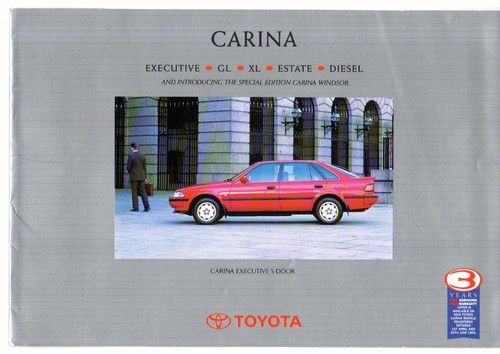 Toyota carina 1991 fleet - carina,