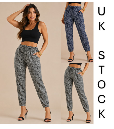Ladies trousers womens harem - trousers,