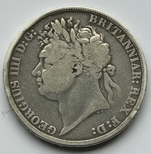 1821 George IV Silver Crown Coin