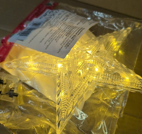 Christmas tree topper star - christmas,