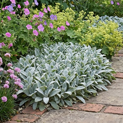 Stachys silver carpet - stachys, lambs