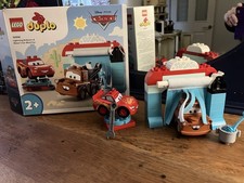 LEGO Duplo Lightning McQueen & Mater's Car Wash 10996 Complete boxed Disney 
