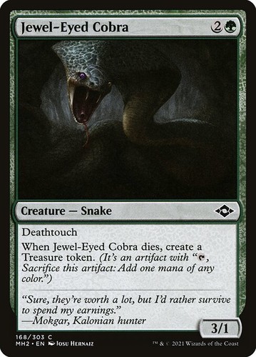 Mtg jewel eyed cobra - jewel-eyed,