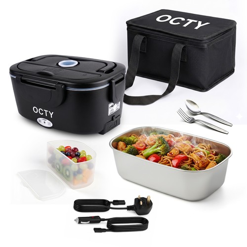 Electric lunch box food heater - food,