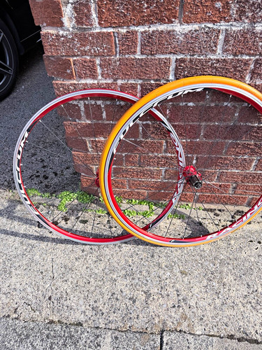 Fulcrum racing road wheelset - 7,