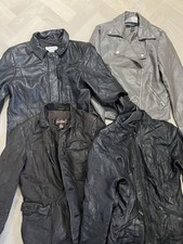 Vintage Y2K 4 peice leather jacket reseller bundle job lot