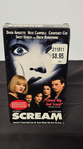 Scream vhs brand - scream, new