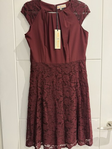 Billie blossom burgundy - burgundy, size