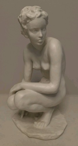 Rosenthal crouching nude - rosenthal,
