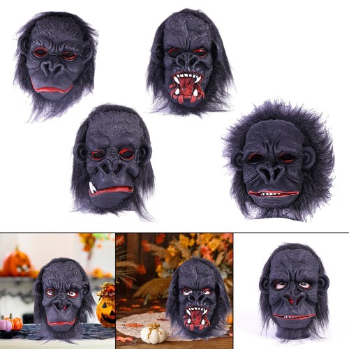 Gorilla head mask realistic - head,