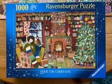 RAVENSBURGER 1000 PIECE JIGSAW "HOME FOR CHRISTMAS"