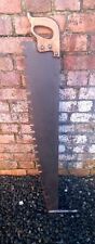 Antique Edwardian Two Man Lumberjack Saw - 46.5 Inches In Length