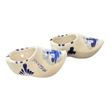 Vintage Delft Pair Of Clogs