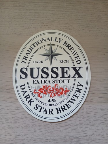 Dark star brewery sussex extra - brewery,