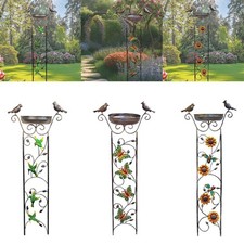 Trellis Bird Bath Backyard