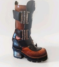 New Rock Heeled Boots Cyber