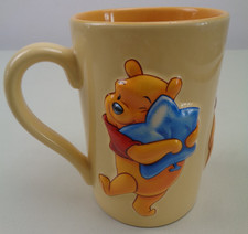 Winnie The Pooh 3D Character Disney Store Coffee Mug Blowing Up Star Balloon