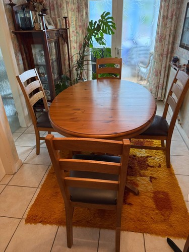 Ducal oval stained - , antique