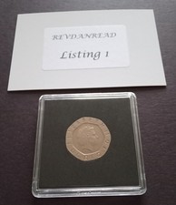 Undated 20p - Twenty Pence - Genuine Mule Coin from 2008 in Protective Capsule