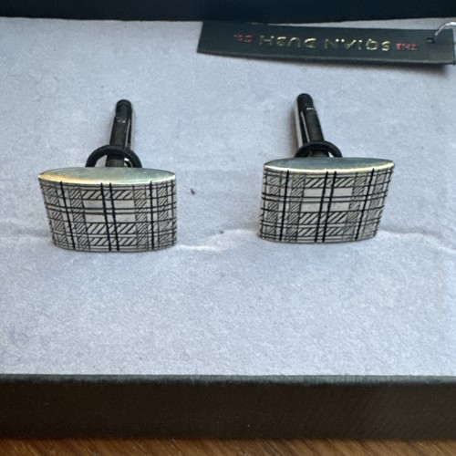 Sgian dubh cufflinks boxed - dubh,