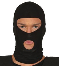 BLACK BALACLAVA MASK 2 HOLES